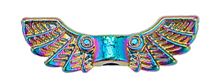 Metal - Angel Wings - Rainbow - 6 pieces