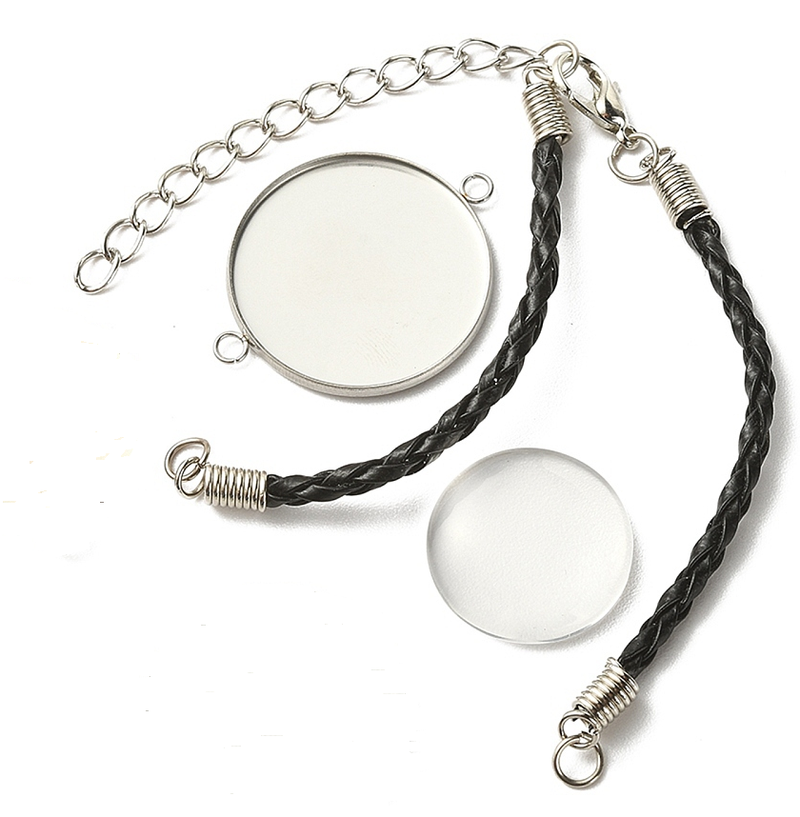 Bezel Bracelet Kit - Round  - 1 set