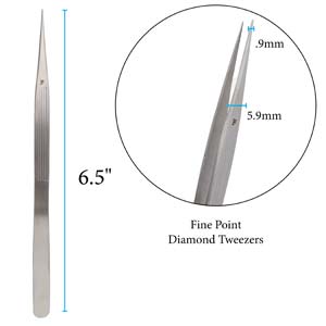 BeadSmith - Tweezer - Diamond