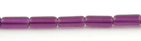 Glass - Tube - 15mm x 6mm - 30cm Strand