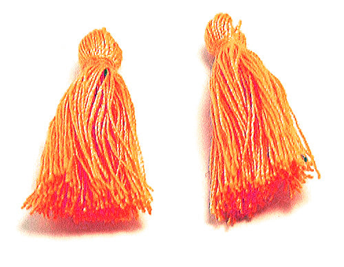 Pendant - Tassel - Cotton - 25mm - 2 pieces